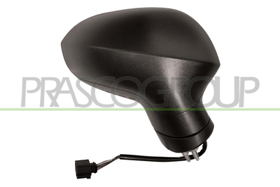 ESPEJO DERECHO ELECTRICO-NEGRO-CONVEXO 3 PINES