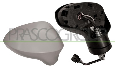 ESPEJO DERECHO ELECTRICO-TERMICO-IMPRIMADO-CONVEXO 5 PINES