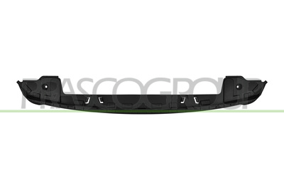 SPOILER PARACHOQUES DELANTERO-NEGRO