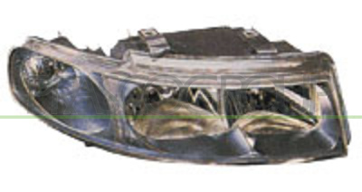 OPTICA DERECHA H1+H7 ELECTRICA-SIN MOTOR