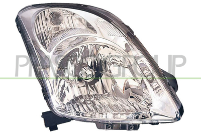 OPTICA DERECHA H4 ELECTRICA-SIN MOTOR-CROMADA