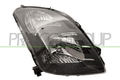OPTICA DERECHA H4 ELECTRICA-SIN MOTOR-NEGRA