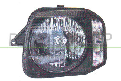 OPTICA DERECHA H4 ELECTRICA-SIN MOTOR