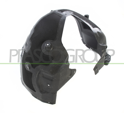 PROTECTOR PASO RUEDA DELANTERO DERECHO-MOLDEADO POR INYECCION-CON INSERCIONES DE TELA