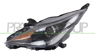 OPTICA IZQIERDA HIR2 ELECTRICA-SIN MOTOR-NEGRA-LED