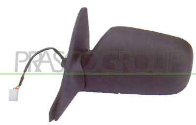 ESPEJO IZQUIERDO-ELECTRICO-IMPRIMADO-ABATIBLE-CONVEXO/CROMADO