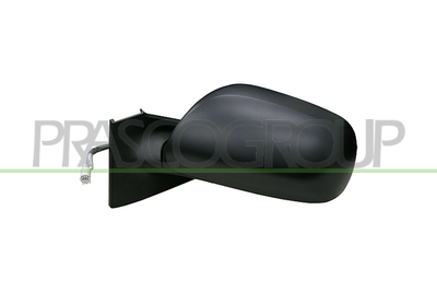 ESPEJO IZQUIERDO-ELECTRICO-NEGRO-CONVEXO-3 PINES