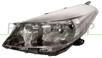 OPTICA IZQUIERDA H4 ELEC RICA SIN MOTOR CROMO/OSCURO