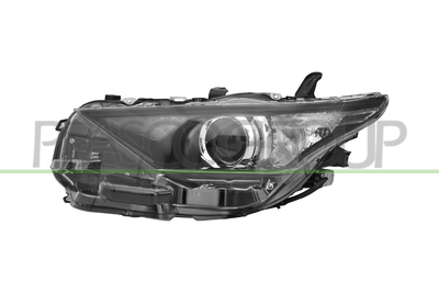 OPTICA IZQUIERDA HIR-2 ELECTRICA-CON MOTOR-CON LUZ-LED-NEGRO