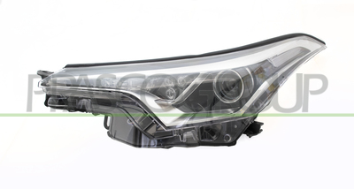 OPTICA IZQUIERDA HIR2 ELECTRICA-SIN MOTOR-CON LUPA-NEGRA-LED