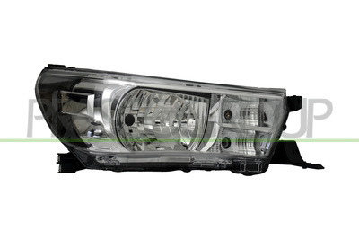 OPTICA DERECHA H4 ELECTRICA-CON MOTOR-CROMADA