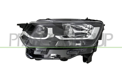 OPTICA DERECHA H1+H7 ELECTRICA-CON MOTOR-CON LUZ DIURNA-W21-5W