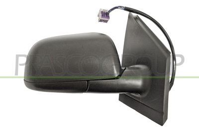 ESPEJO DERECHO ELECTRICO-TERMICO-NEGRO