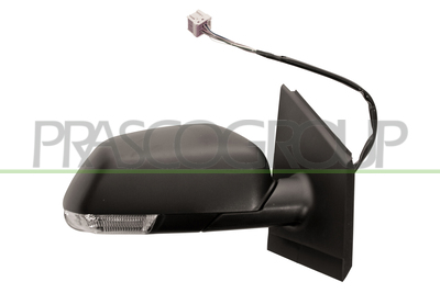 ESPEJO DERECHO ELECTRICO-TERMICO-NEGRO-CON PILOTO