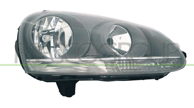 OPTICA DERECHA H7+H7 ELECTRICA-CON MOTOR-GRIS - MOD. >08/2004 (MONTAJE A.L. )