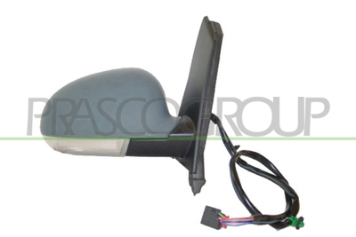ESPEJO DERECHO ELECTRICO-TERMICO-IMPRIMADO-ABATIBLE-CON PILOTO-LUZ CORTA 16H9P