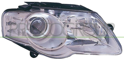 OPTICA DERECHA H7+H7 ELECTRICA-CON MOTOR-MONTAJE HELLA