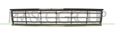 REJILLA CENTRAL PARACHOQUES DELANTERO-NEGRA GRANULADA CON MOLDURA CROMADA MOD. HIGHLINE
