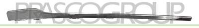 MOLDURA DERECHA PARACHOQUES DELANTERO-CROMADA MOD. HIGHLINE