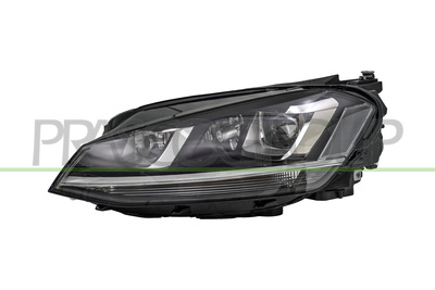 OPTICA IZQUIERDA XENON D3S+H7 ELECTRICA-CON MOTOR-NEGRA MOD. GTD