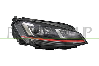 OPTICA DERECHA XENON D3S+H7 ELECTRICA-CON MOTOR-NEGRA MOD. GTI
