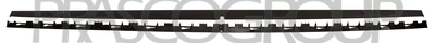 MOLDURA MASTIL PUERTA IZQUIERDA - NEGRO GRANULADA