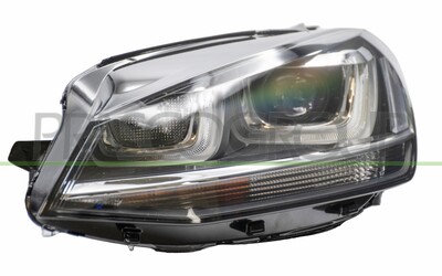 OPTICA IZQUIERDA XENON D3S+H7 ELECTRICA-CON MOTOR-NEGRA-AFS/LED MOD. GTD