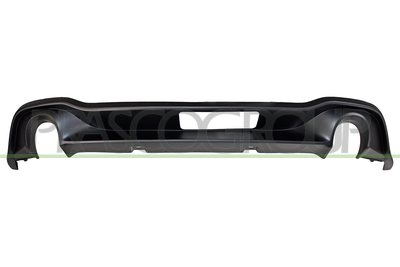 SPOILER PARACHOQUES TRASERO-NEGRO/GRANULADO-CON ESCAPE DERECHO/IZQUIERDO MOD. GTI