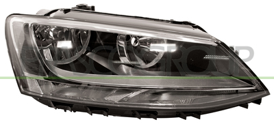 OPTICA DERECHA H7+H7 ELECTRICA-CON MOTOR