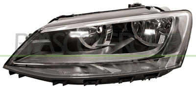 OPTICA IZQUIERDA H7+H7 ELECTRICA-CON MOTOR