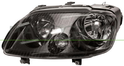 OPTICA IZQUIERDA H7+H1 ELECTRICA-CON MOTOR-NEGRA