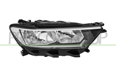 OPTICA DERECHA H7+H7-ELECTRICA-CON MOTOR-MONTAJE VALEO
