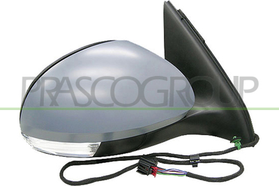 ESPEJO DERECHO-ELECTRICO-IMPRIMADO-TERMICO-CON PILOTO-CONVEXO-6 PINES