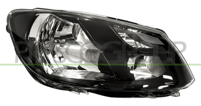 OPTICA DERECHA H4 ELECTRICA-CON MOTOR-NEGRA