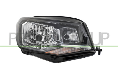OPTICA DERECHA H4 ELECTRICA-CON MOTOR-NEGRA
