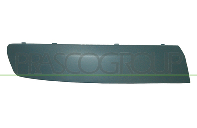 MOLDURA DERECHA PARACHOQUES DELANTERO-GRIS OSCURO GRANULADA TRANSPORTER