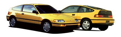 HONDA CIVIC COUPE' CRX