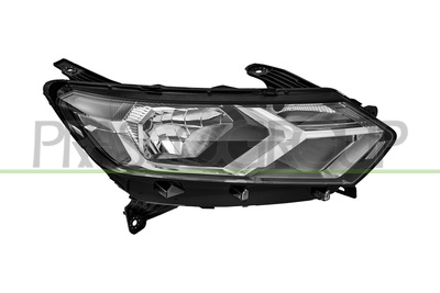 OPTICA DERECHA H7+H15-ELECTRICA-CON MOTOR-CON PERFIL CROMADO
