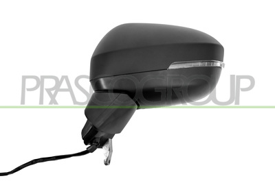 ESPEJO IZQUIERDO-ELECTRICO-TERMICO-IMPRIMADO-CON PILOTO-CON BLIS-CONVEXO-9 PINES MOD. VISIA