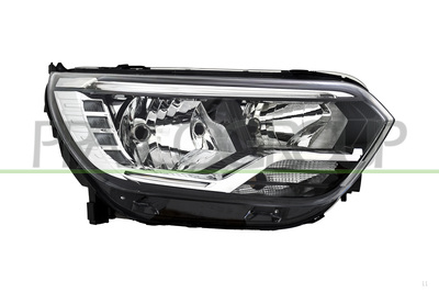 OPTICA DERECHA H7-ELECTRICA-CON MOTOR-CON LUZ DIURNA-LED