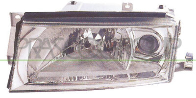 Optica izquierda h3+h4 electrica-con antiniebla-con motor