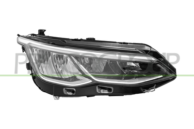 OPTICA DERECHA-ELECTRICA-CON MOTOR-NEGRA-LED-MONTAJE VALEO