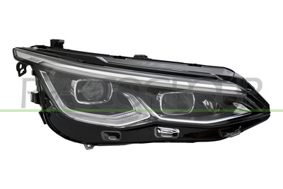 OPTICA DERECHA-ELECTRICA-CON MOTOR-CROMADA-LED-MONTAJE VALEO