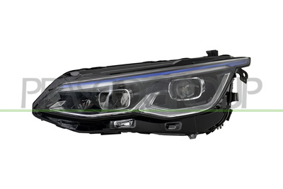 OPTICA IZQUIERDA-ELECTRICA-CON MOTOR-CON BORDE AZUL-LED-MONTAJE MOD. GTD/GTE